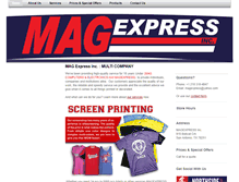 Tablet Screenshot of magexpress.biz